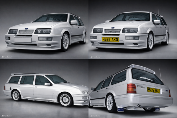 3D Model Ford Sierra Estate Cosworth [Editorial]-[DEV]