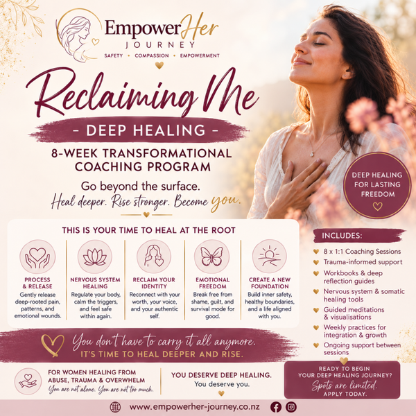 Reclaiming Me - Deep Healing 8-Week 1:1 Transformational Coaching Program