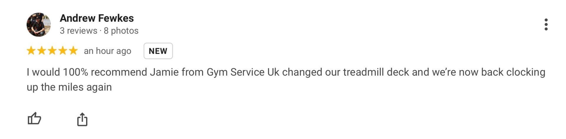 Treadmill repair Towcester 