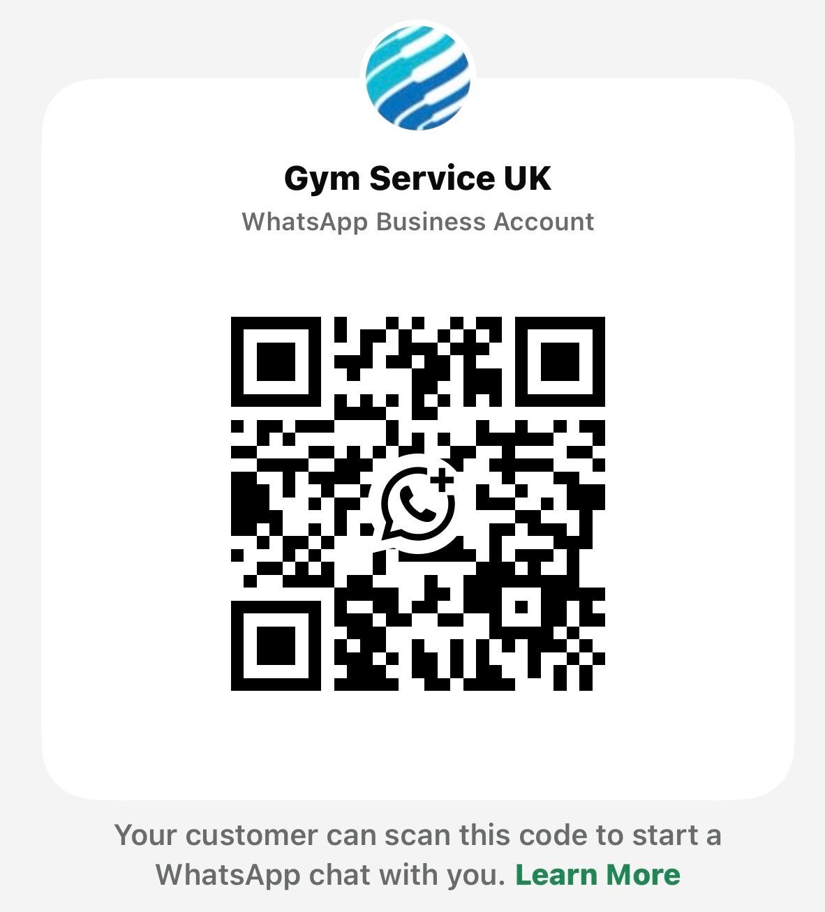 Gym Service UK on WhatsApp