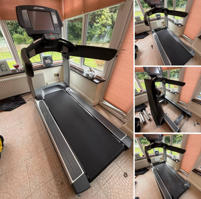 Life Fitness treadmill belt replacement UK