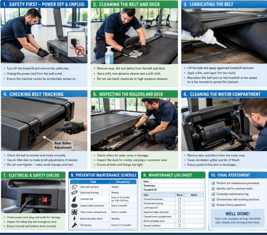 Treadmill intermediate training course 