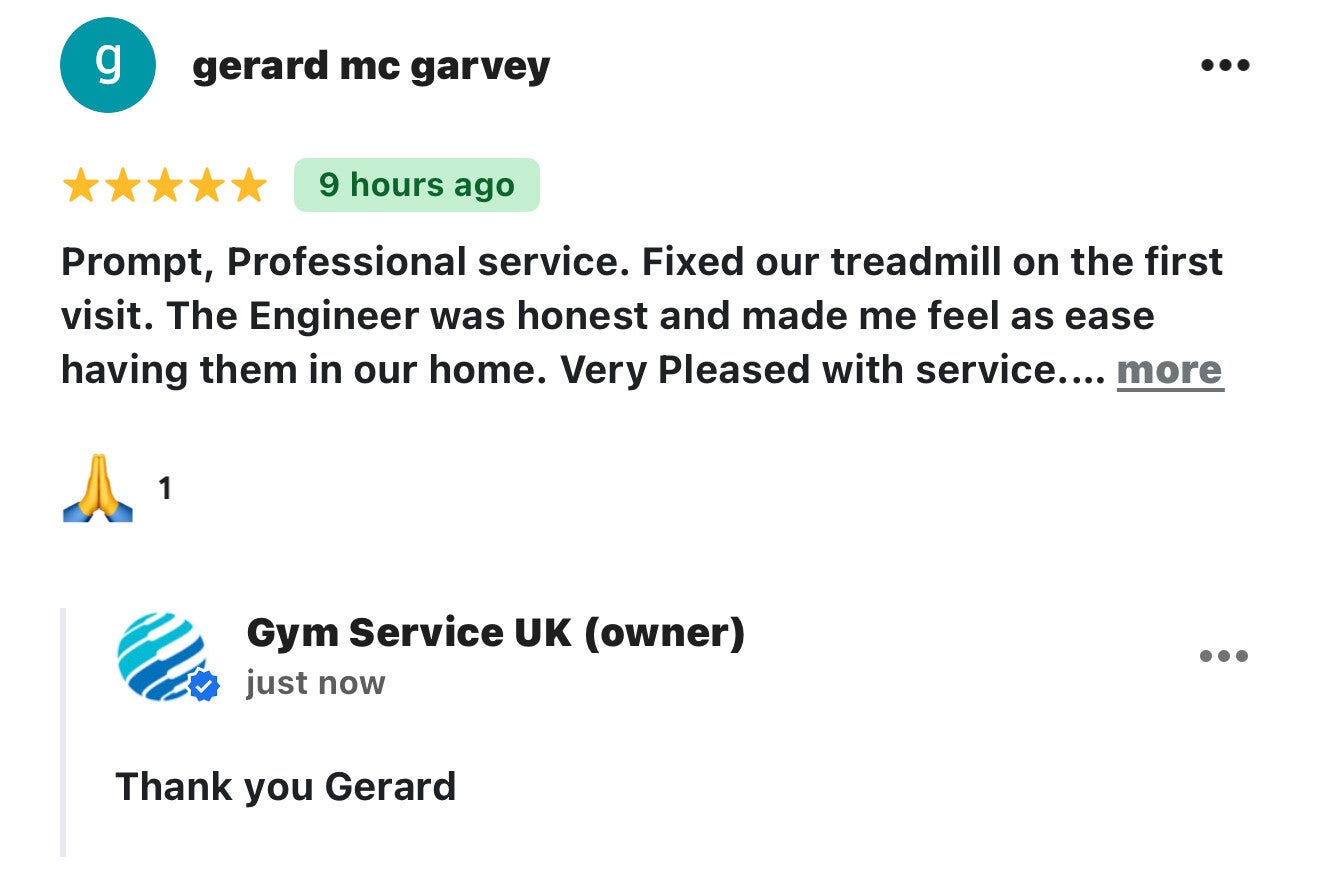 Treadmill repair Thetford