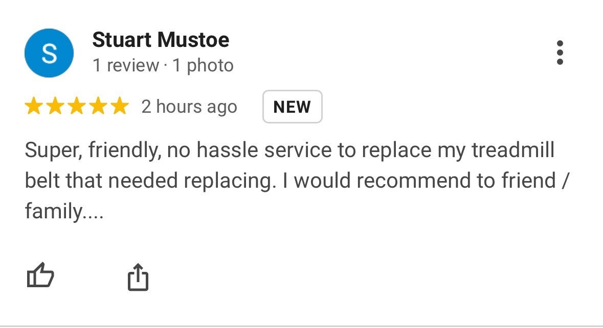 Treadmill repair Wisbech