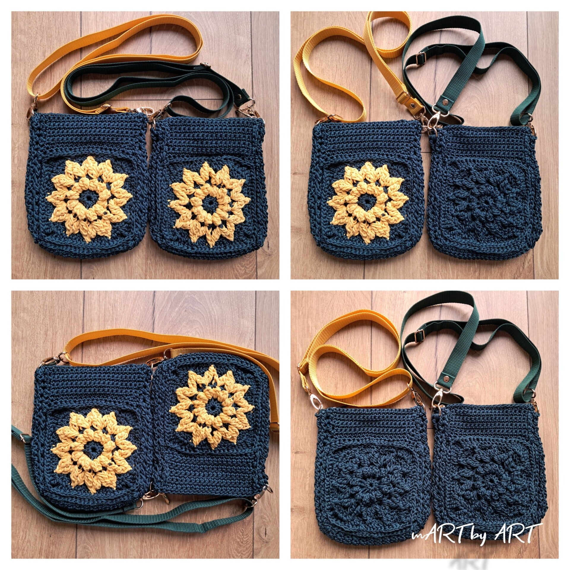 Torebka szydełkowa - etui