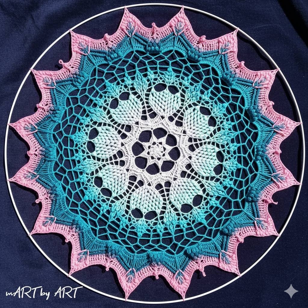 Wzór na mandalę szydełkową INSPIRE