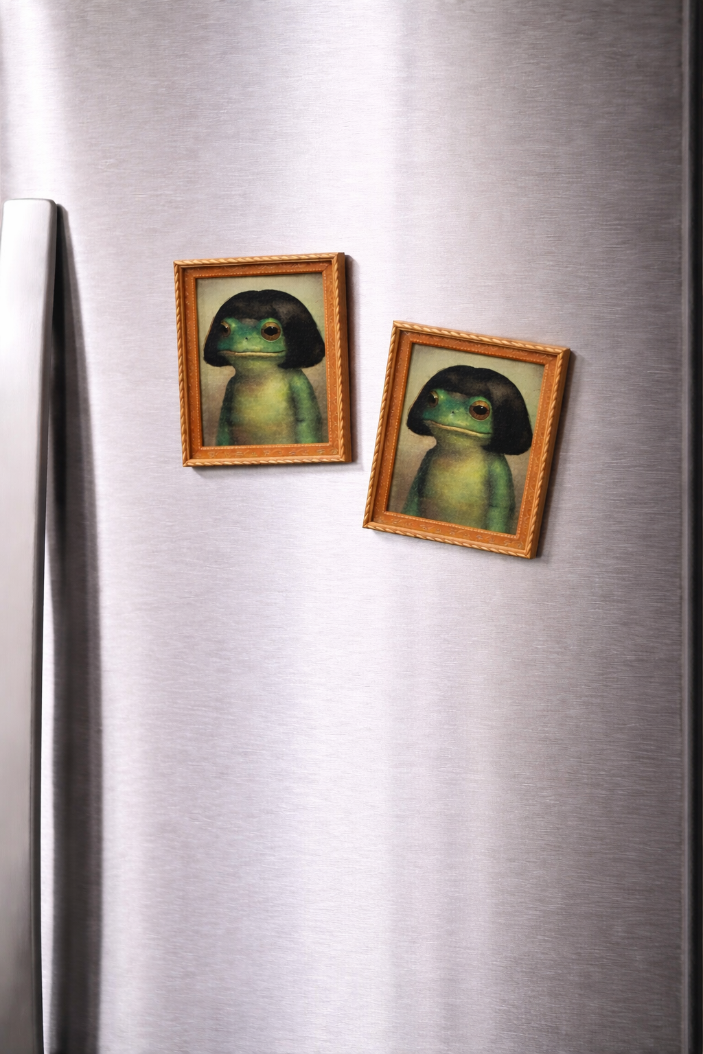 Quirky Frog fridge magnet