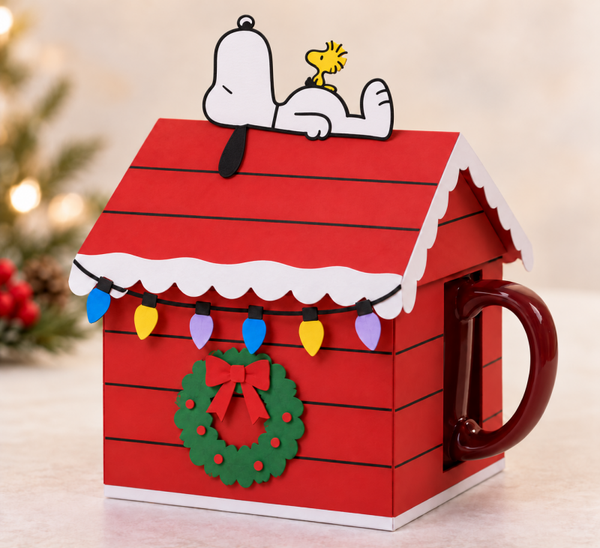Snoopy Inspired Mug Box “Digital File”