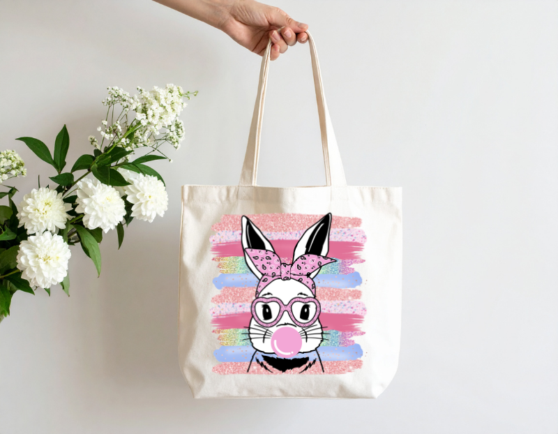 "Bubble Gum" Canvas Bag