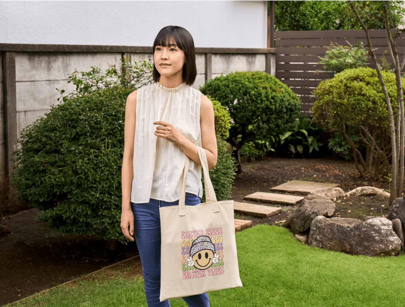Easter Vibes Canvas Bag