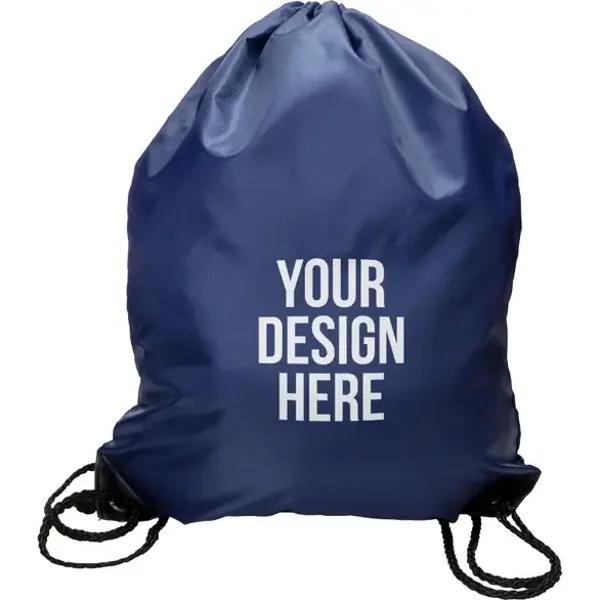 Company Logo Pull String Bag