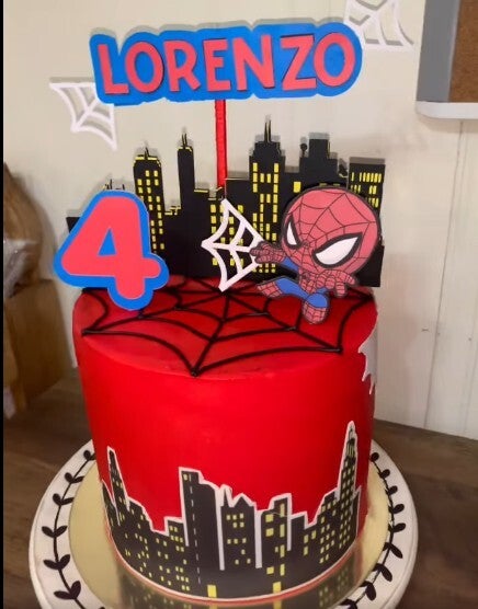 "Spidey" Cake Topper