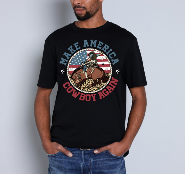 "Make America Cowboy Again" Men's T-shirt