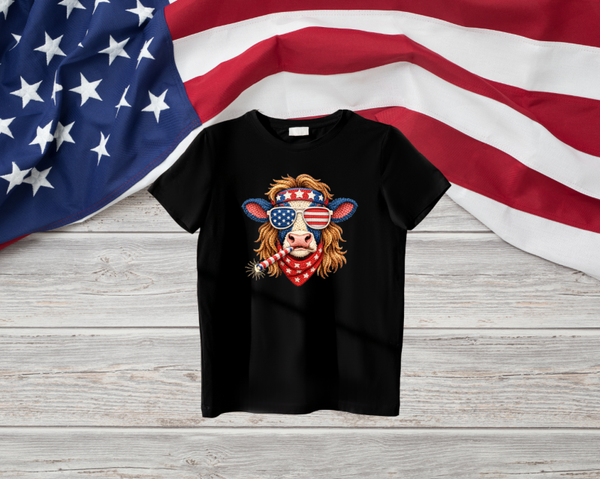 "Highland Cow" Men's T-Shirt