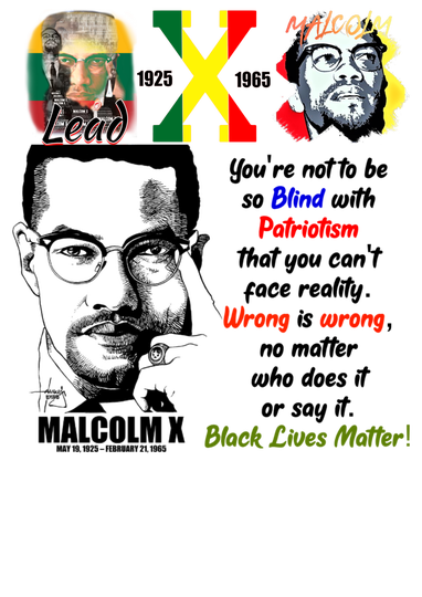 DTF - Malcol BLM / 3 Patches