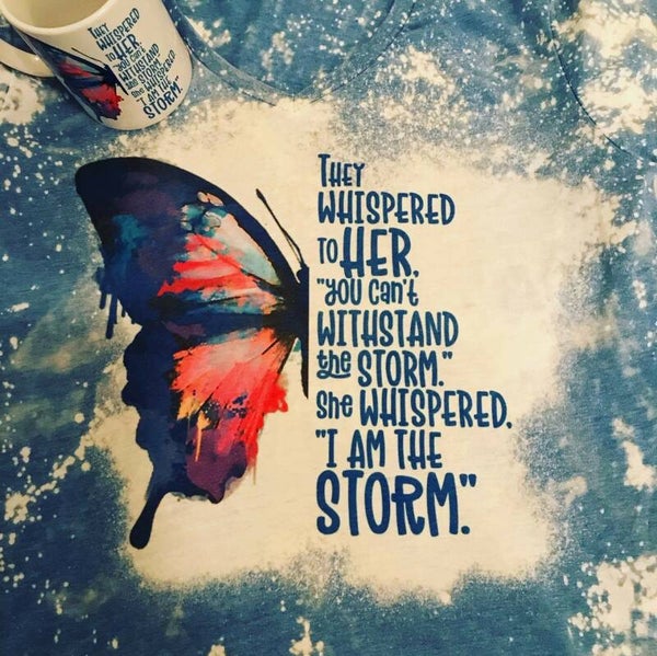 They Whispered T-Shirt & Mug set