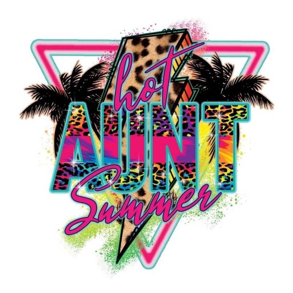 Hot Aunt Summer T-Shirt