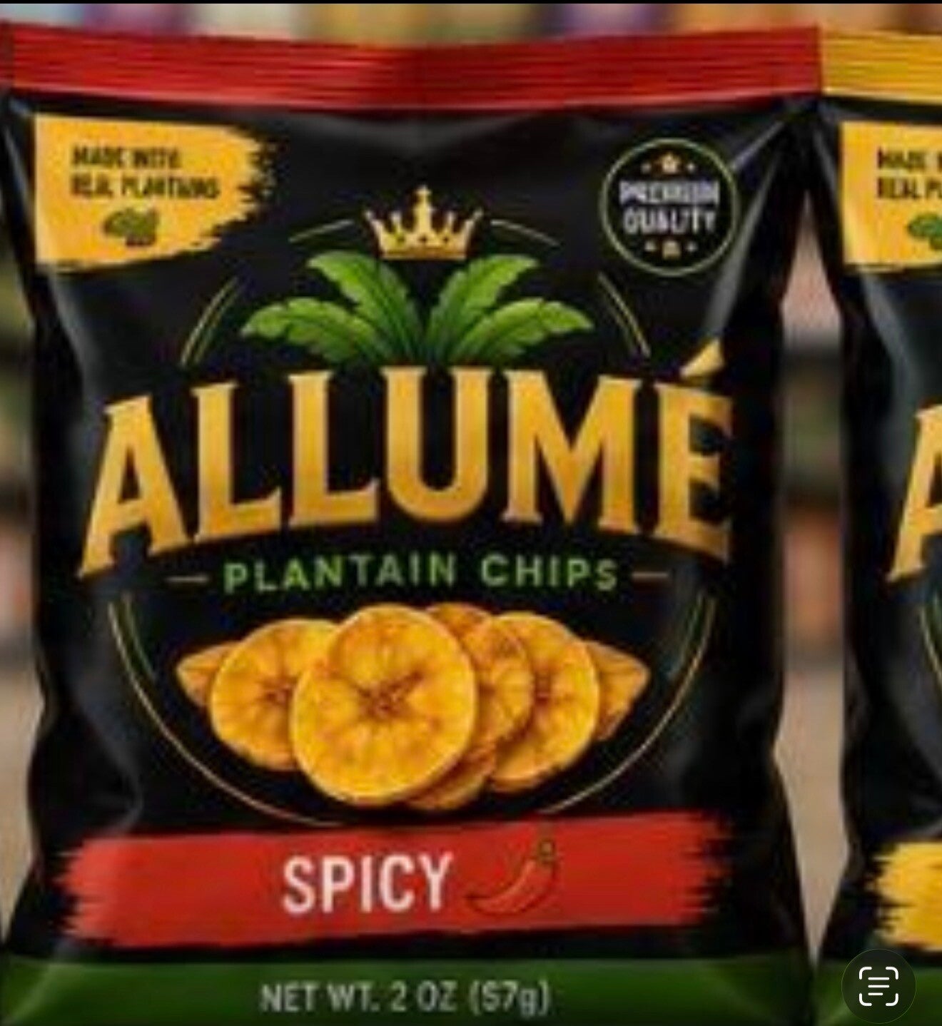 Allume  plantain chips