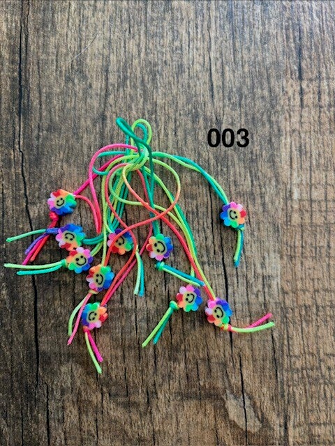 Halsbandhanger Regenboogbloemen