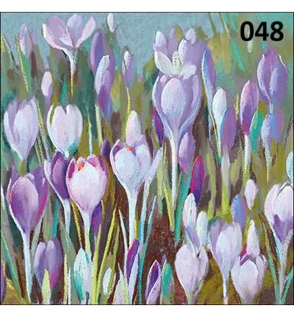 Servetten Crocus