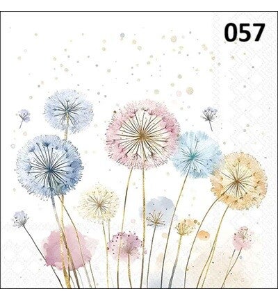 Servetten Dandelions