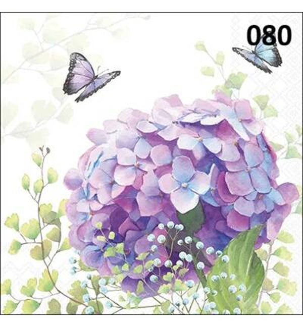 Servetten Hydrangea ball