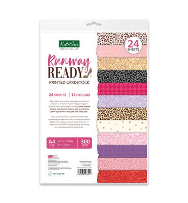 Bedrukt cardstock - Runway Ready