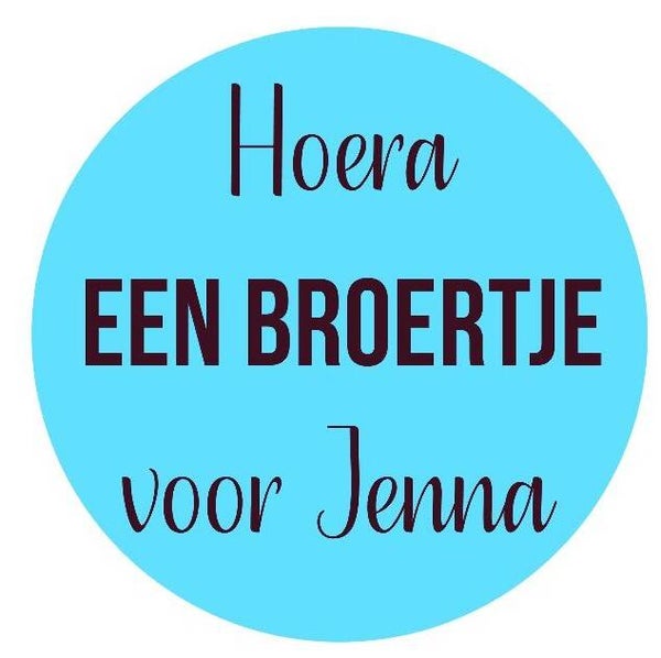 Broertje sticker
