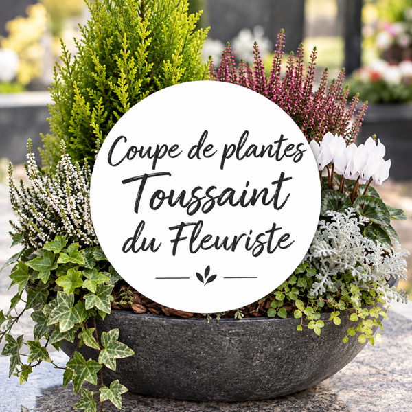 La coupe de plante extérieur Toussaint