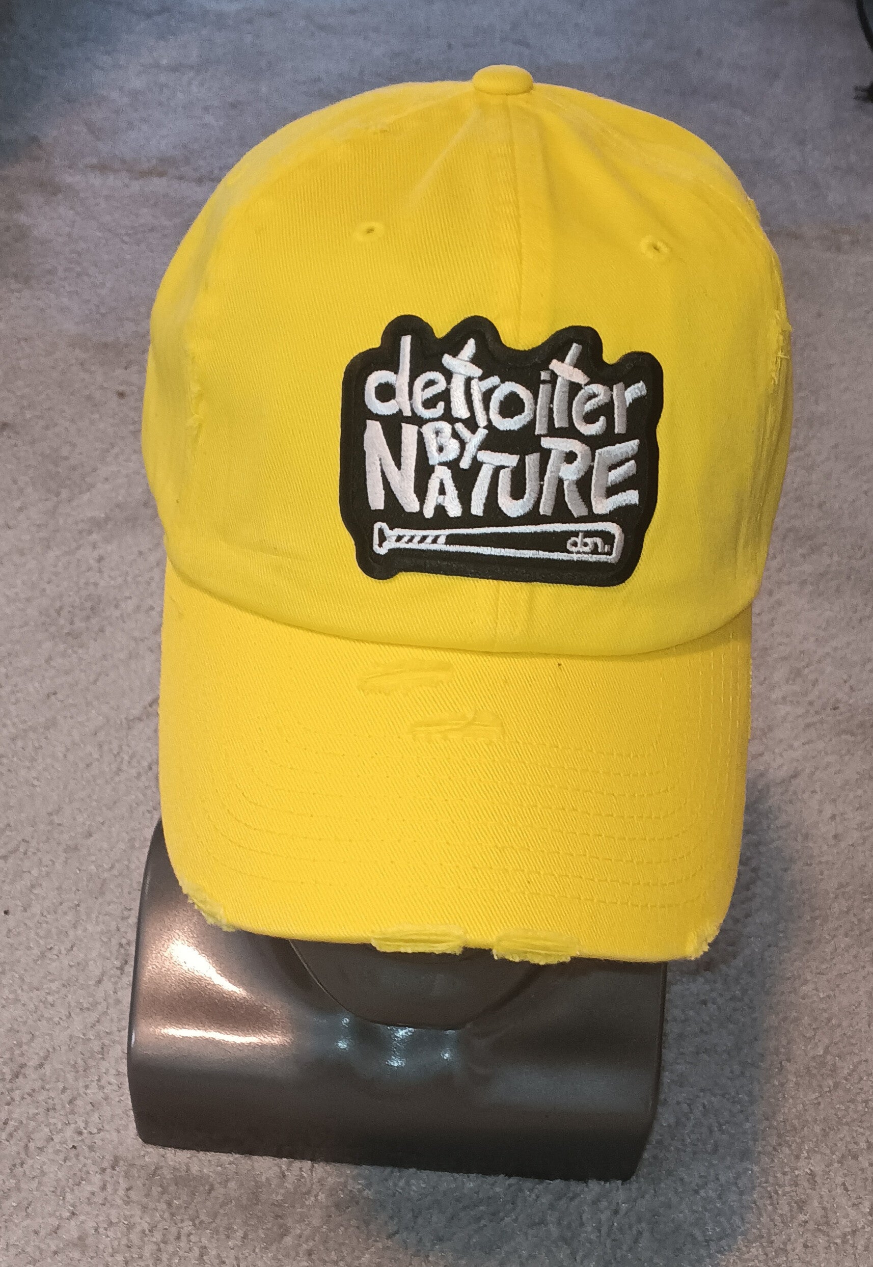 DISTRESSED DBN DAD CAP