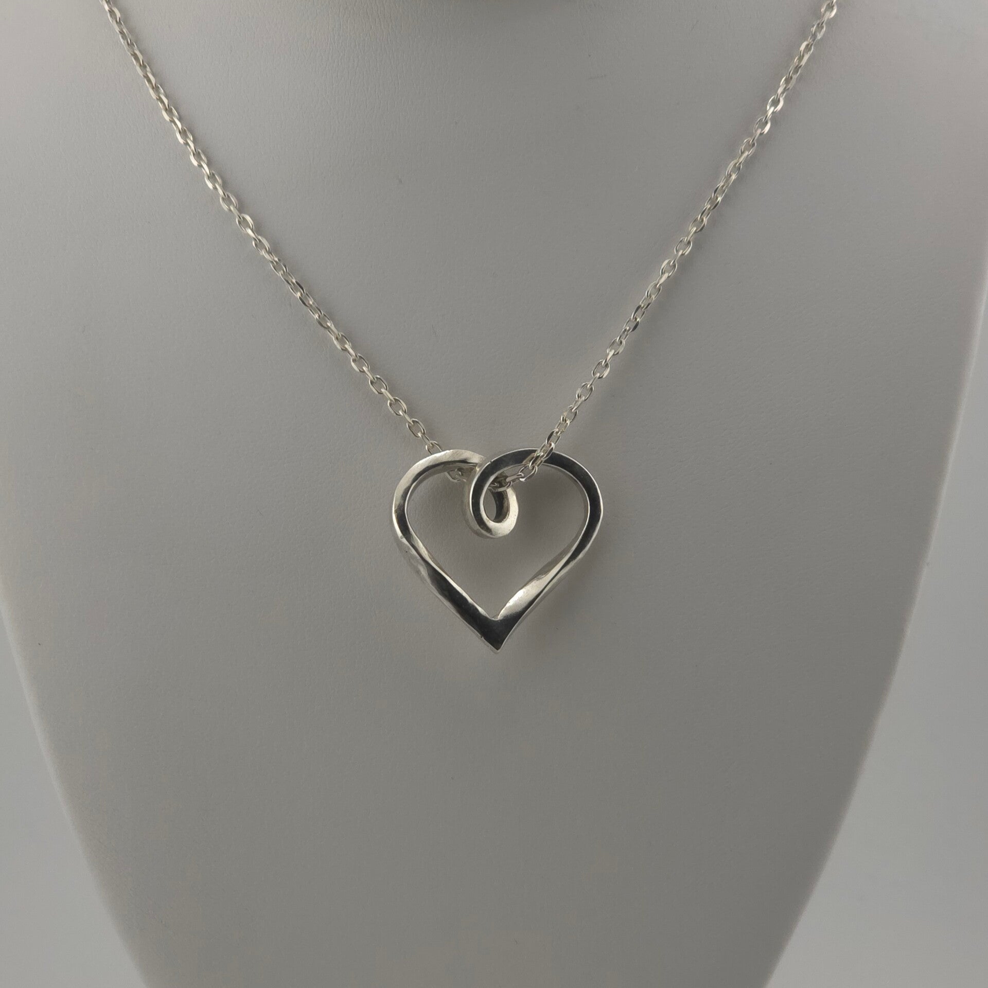 Twisted Heart Pendant