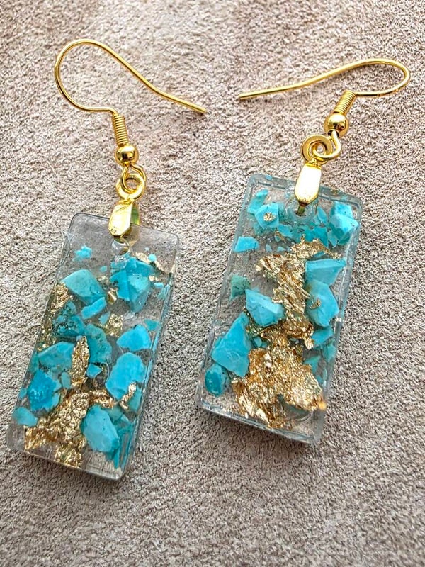 Resin earrings