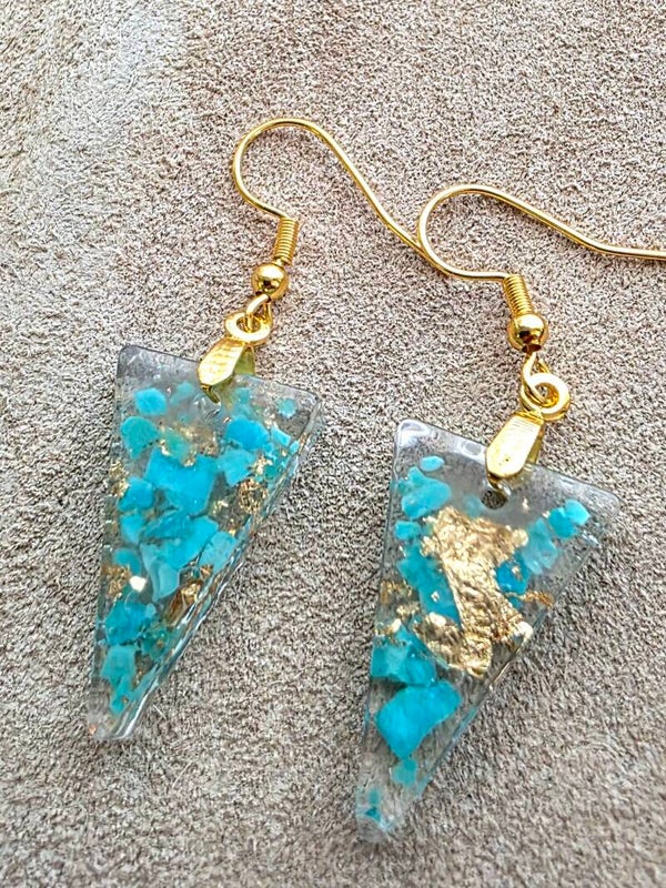 Resin earrings