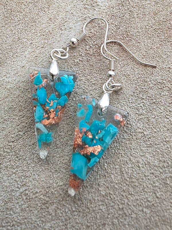 Resin earrings