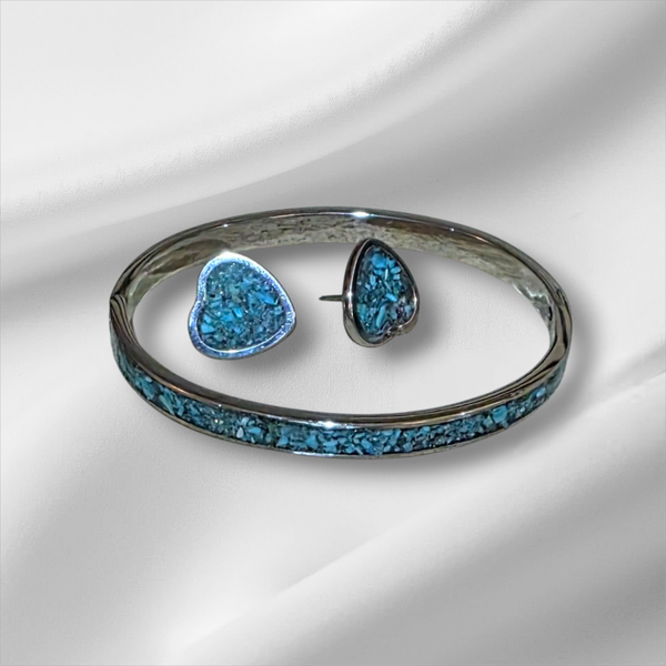 custom Bracelet and earring set