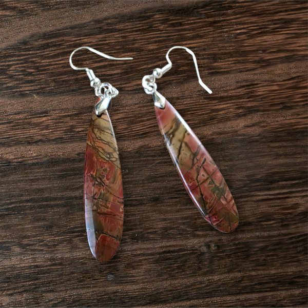 Jasper earrings