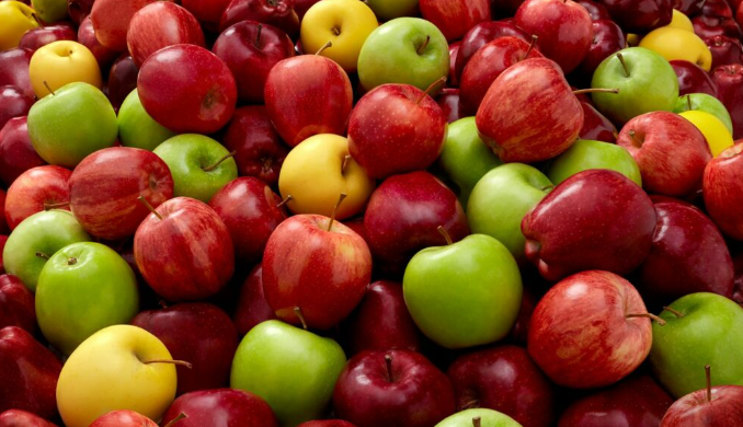 MANZANA VERDE Y ROJA