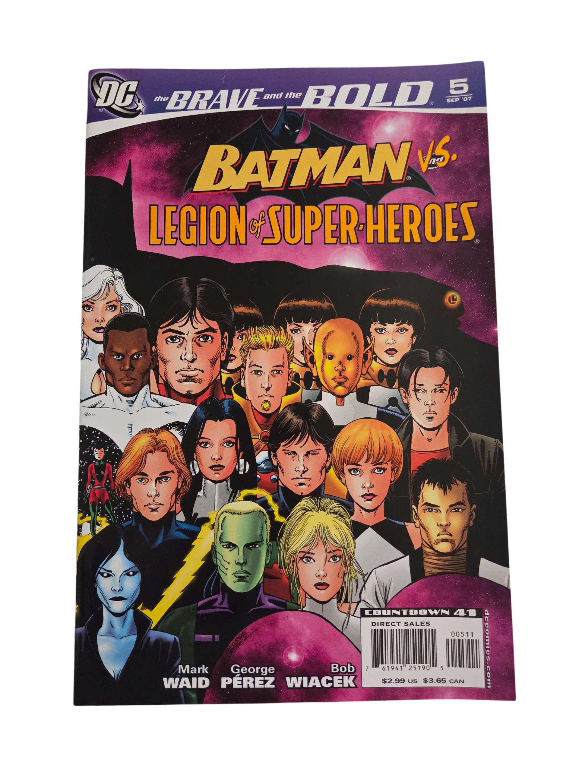 Batman vs. Legion of Super-Heroes #5 (2007)