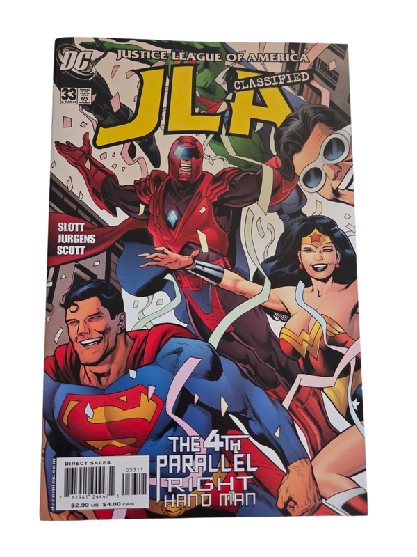 JLA Classified: The 4th Parallel Right Hand Man #33 (2005)