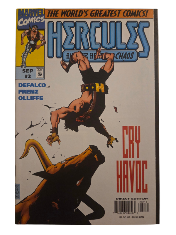 Hercules: The heart of Chaos #2 (1992)