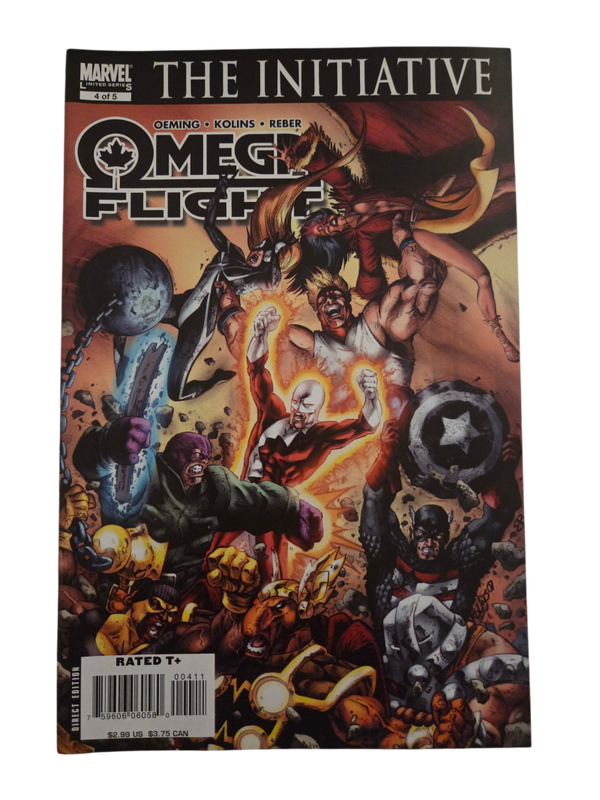 The Initiative- Omega Flight #4 (2007)