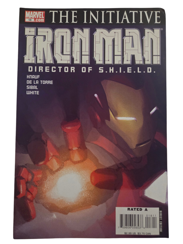 The Initiative- Iron Man: Director of S.H.I.E.L.D #18 (2009)
