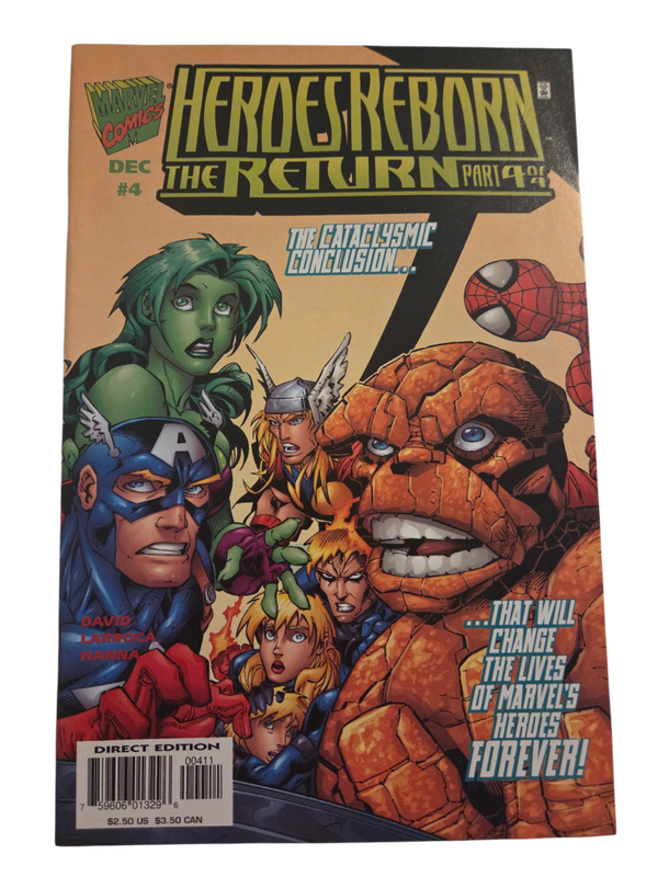 Heroes Reborn: The Return #4 (1997)