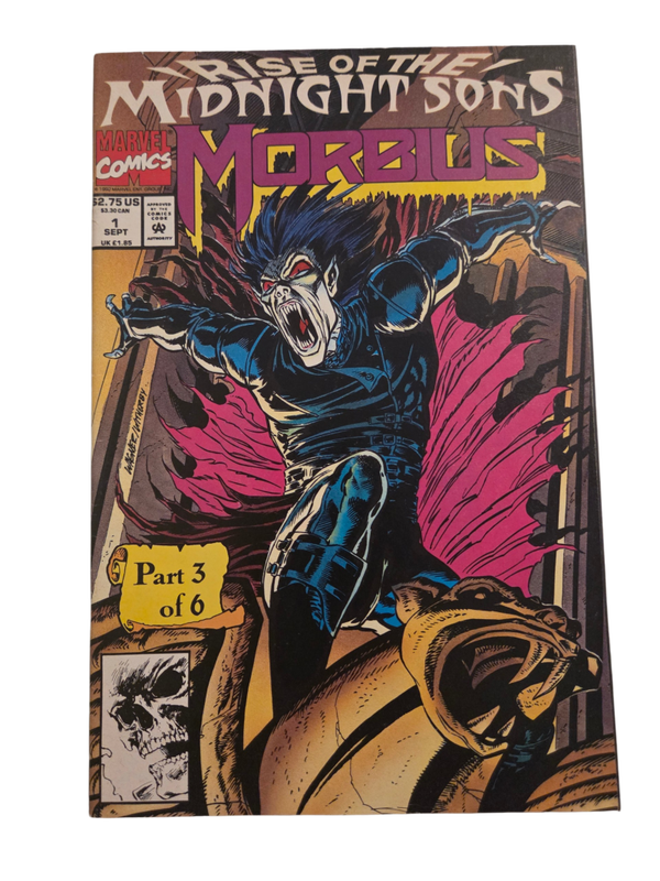 Morbius #1 Rise of the Midnight Sons Part 3 (1992)