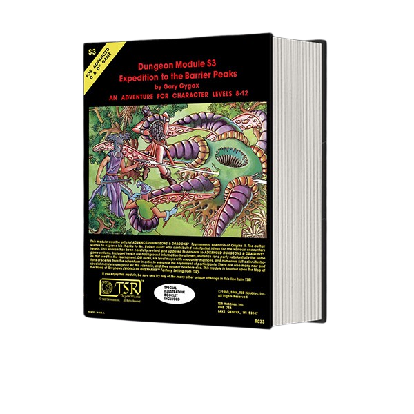 Beadle & Grimms - D&D Classic Module Dice Set - Journey to the Barrier Peak
