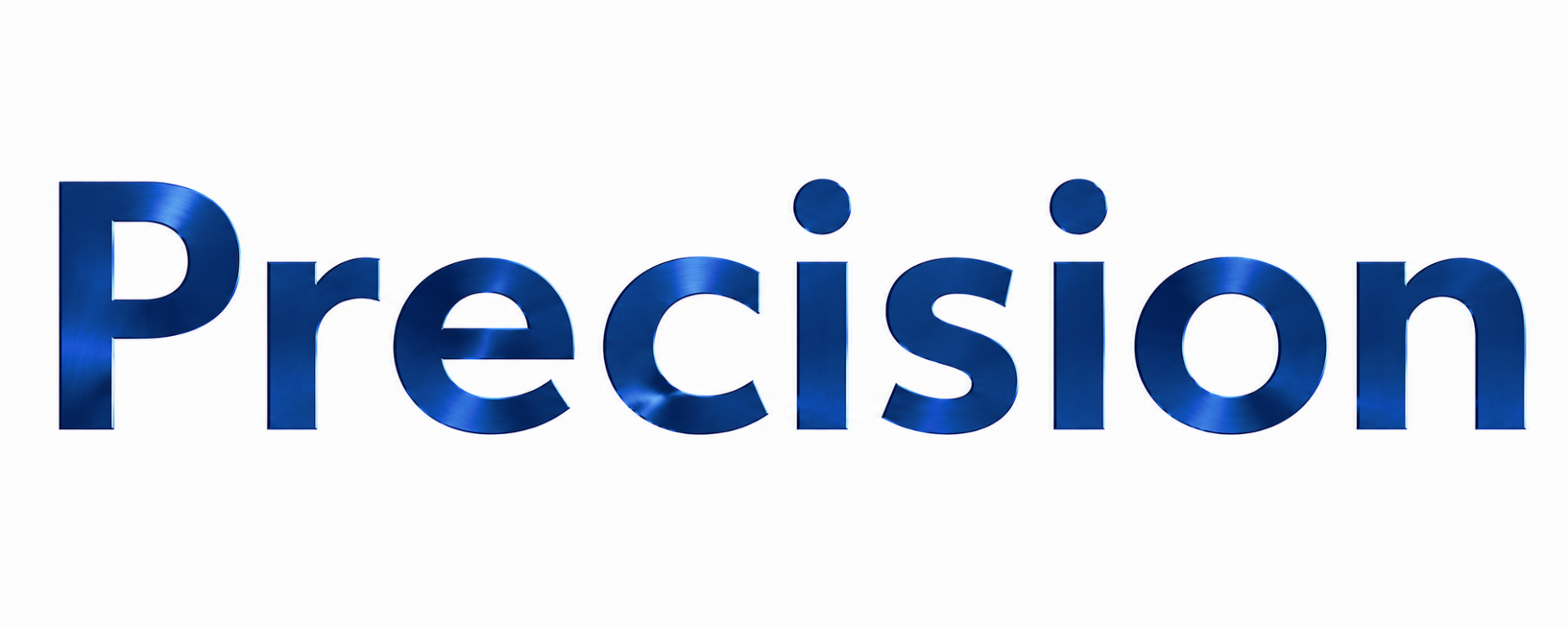 “Precision” in metallic blue design, symbolizing Ravensec’s commitment to accuracy, detailed analysis, and reliable investigation results