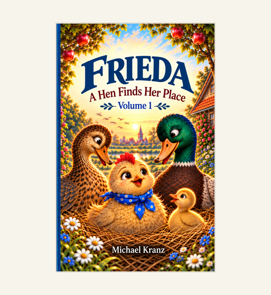 FRIEDA by Michael Kranz – A Hen Finds Her Place