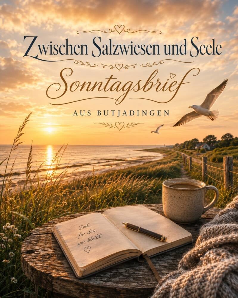 Sonntagsbrief aus Butjadingen – Zwischen Salzwiesen und Seele an der Nordseeküste