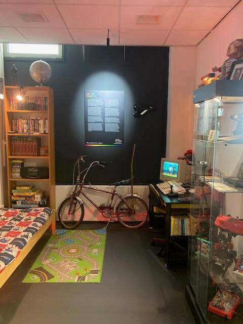 JAREN 80 SFEERKAMER NATIONAAL VIDEOGAME MUSEUM