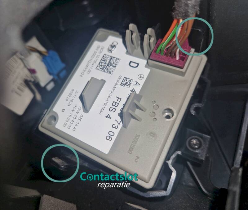 contactslot mercedes vito w447 demonteren